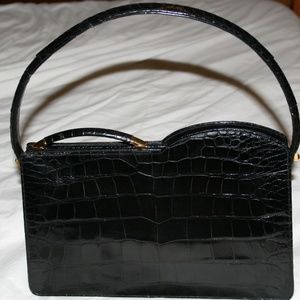 Rendl Original Black Alligator Bag